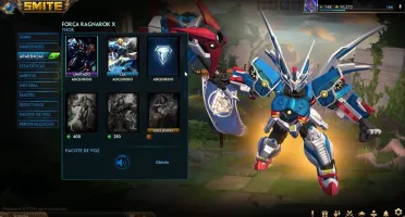 CONTA SMITE LV 148 COM MAIS DE 490 SKINS E T5 DO THOR
