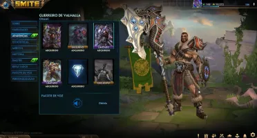 CONTA SMITE LV 148 COM MAIS DE 490 SKINS E T5 DO THOR