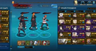 Conta de Naruto Online sv-126, lvl 78, 28k de Força