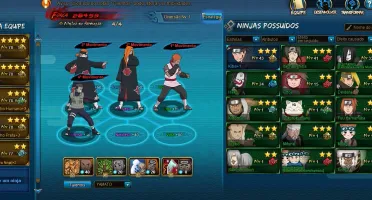 Conta de Naruto Online sv-126, lvl 78, 28k de Força