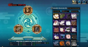 Conta de Naruto Online sv-126, lvl 78, 28k de Força