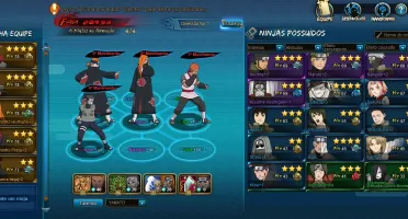 Conta de Naruto Online sv-126, lvl 78, 28k de Força