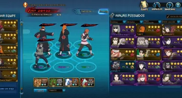 Conta de Naruto Online sv-126, lvl 78, 28k de Força