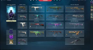 Conta Nfa De Valorant Com Skins! Garantia De 1 A 200 Skins.