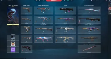 Conta Nfa De Valorant Com Skins! Garantia De 1 A 200 Skins.