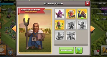 CV12 SEMI FULL TH12 GEMADO 9 SKINS 3K GEMAS 6 CONSTRUTOR