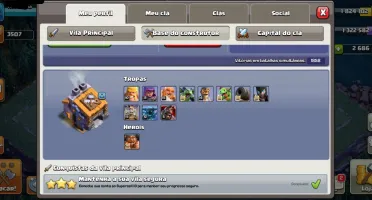 CV12 SEMI FULL TH12 GEMADO 9 SKINS 3K GEMAS 6 CONSTRUTOR