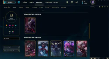 Conta platina 1 45 champ 18 skin