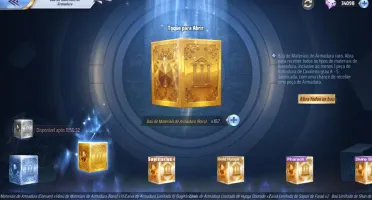 SAINT SEIYA AWAKENING -INICIANTES COM GEMAS AVANÇADAS