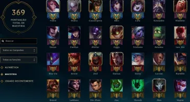 Conta League Of Legends