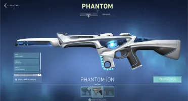 Conta de VALORANT platina 1 com várias skins upadas.