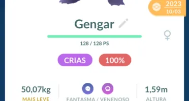 Pokemon GO IV 100 Captura Aleatória *CHANCE DE VIR SHINY*
