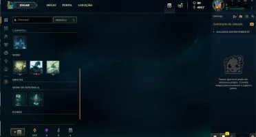 Conta League of Legends Platina/ 53 champs/ 21 skins/ lvl 91