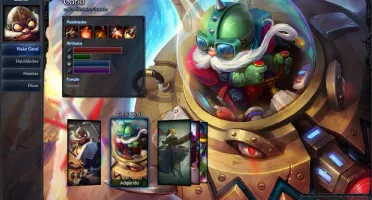 Pack de 2 Contas (Corki Ovni , Rammus Rei)