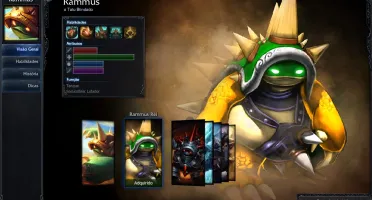 Pack de 2 Contas (Corki Ovni , Rammus Rei)