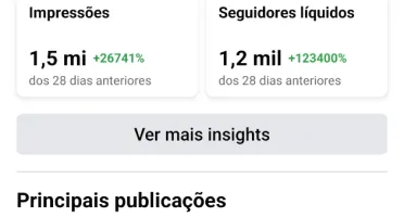 Página no Facebook