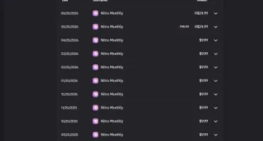 Conta Discord Boost Up Level 5