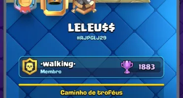 Conta de Clash Royale
