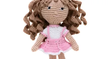 Boneca Verinha Amigurumi Crochê