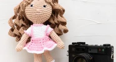 Boneca Verinha Amigurumi Crochê