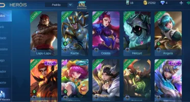 Conta ML GM,5 skins Dragon T