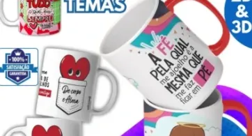 Pack Sublimação Para Canecas + De 100.000 + Divertidamente 2