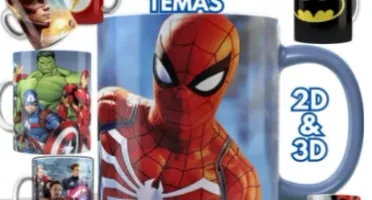 Pack Sublimação Para Canecas + De 100.000 + Divertidamente 2