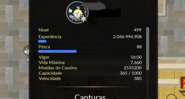 Conta wingeon 400+ mundo gold pxg