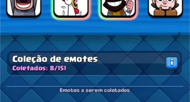 Conta Clash Royale + 2 emotes+ quase todas as cartas