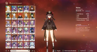 Genshin Impact AR55 Hutao Scaramouche Ayaka Venti Furina