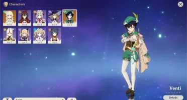 CONTA GENSHIN IMPACT - VENTI + NINGGUANG / NA SERVER
