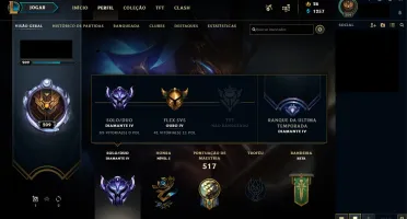 CONTA LOL - DIAMANTE 4 • ÓTIMA OPORTUNIDADE!