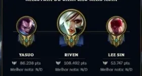CONTA LOL BARATINHA