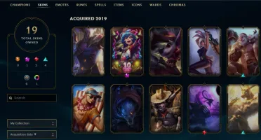 CONTA UNRANKED LVL72 + 43 CAMPEÕES E 19 SKINS