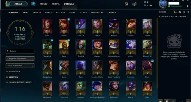 Conta LOL Borda Diamante 2019