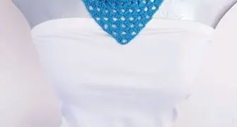 Bandana para Pescoço em Crochê