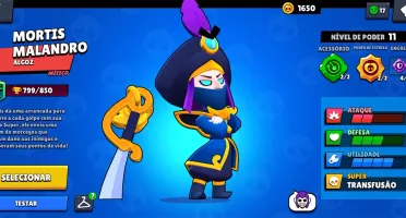 Conta Brawl stars, semifull possui todos brawlers e poderes