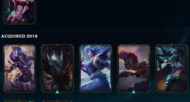 contas de league of legends