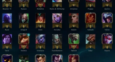 contas de league of legends
