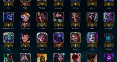 contas de league of legends