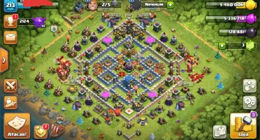 Cv 12 quase full + Conta clash Royale