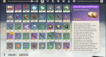 Conta Genshin Impact 16 T5 Mais De 12 Personagens Buildados
