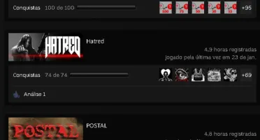 Pego Todas As Conquistas De Um Jogo Steam Pra Você