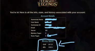 Vendo conta league of legends plat 5