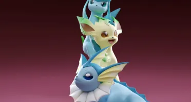 Pokemon em STL para Impressão 3D