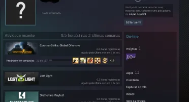 Conta steam com csgo prime