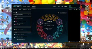CONTA  UNRANKED [ 54 CHAMPS ] - [ 10 SKINS ] 5 PAGE RUNES