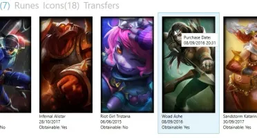 PROMOÇÃO: 43 CAMPEÕES- 7 SKINS - BRONZE 3