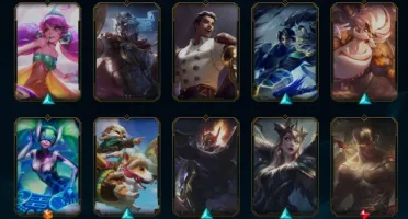 CONTA LOL MUITAS SKINS