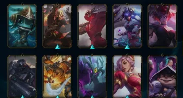 CONTA LOL MUITAS SKINS